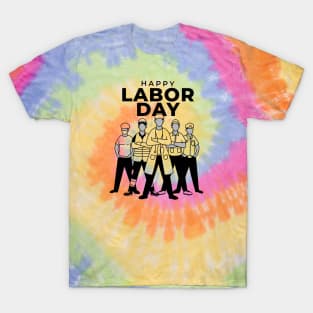 Happy Labor Day Illustration T-Shirt